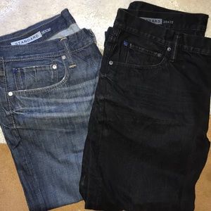 Men's GAP jeans bundle! Sz 36x32 EUC